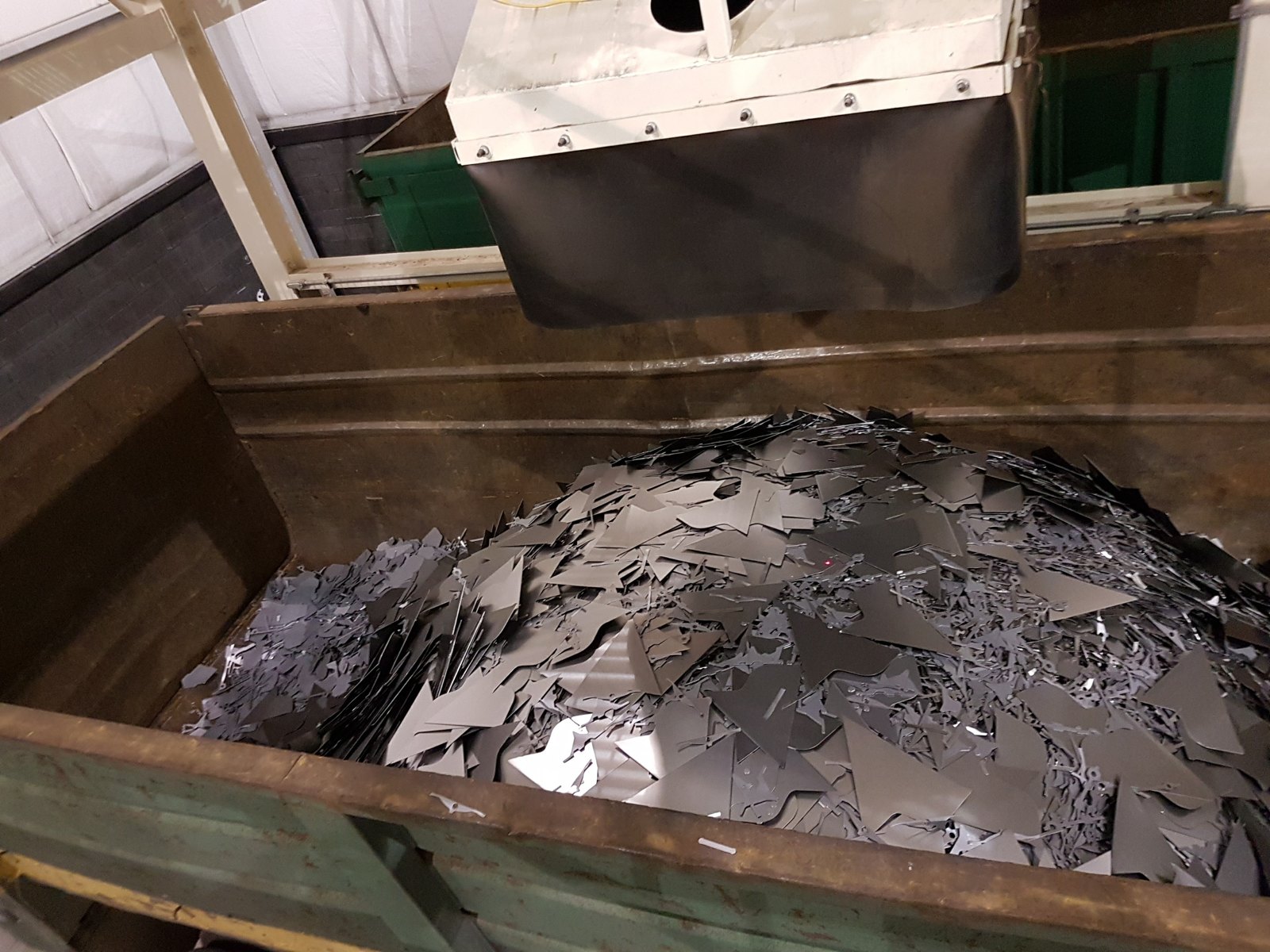 Proceso de pesaje
